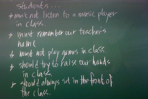 Rules for Students