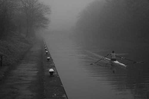 Rower, River Soar