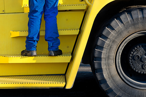 Work in Blue and Yellow