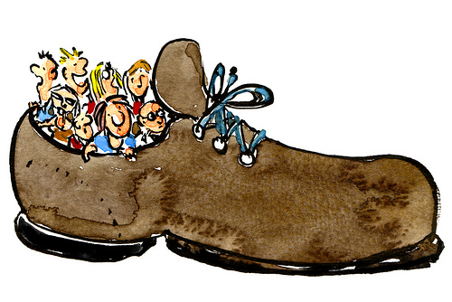 Team in a Shoe