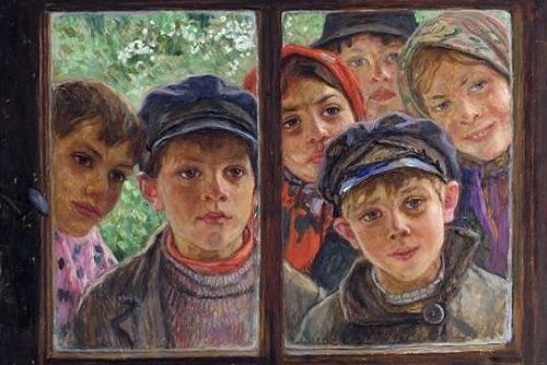 Children at the Window