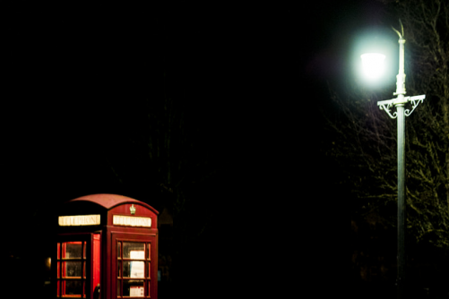 Lonely Red Telephone