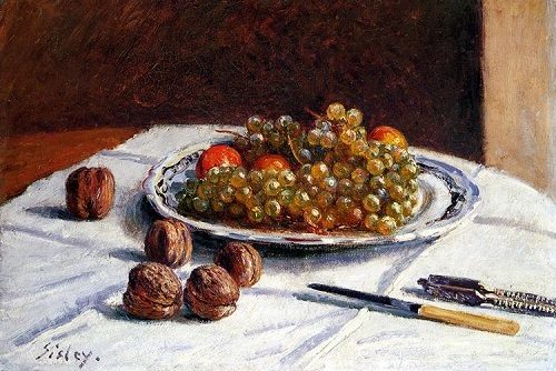 Grapes and Walnuts