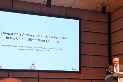 Ted Kyle Presenting Bias Data at ECO2018