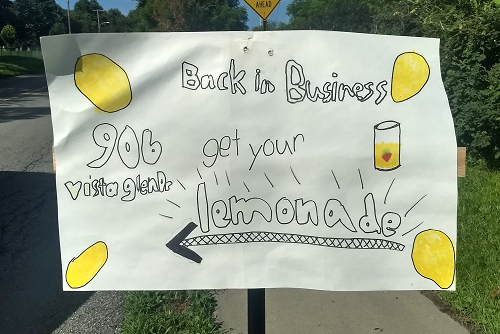 Lemonade Stand Back in Business