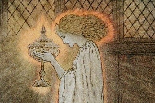 Maiden Carries in The Holy Grail