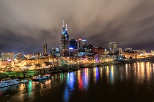 Skyline View of Nashville