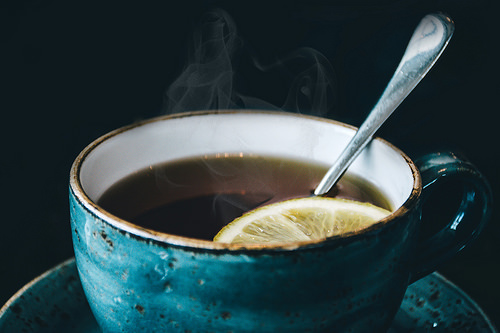 Tea, Lemon, and Spoon