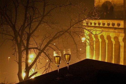 Champagne on the Bastion