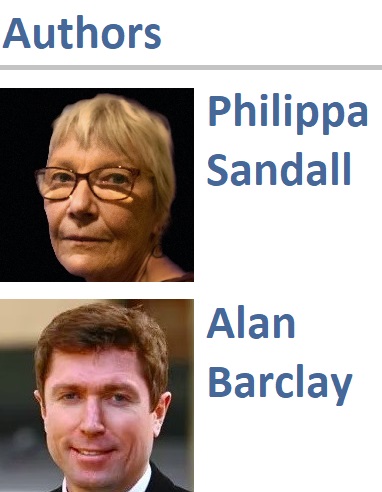 Philippa Sandall and Alan Barclay