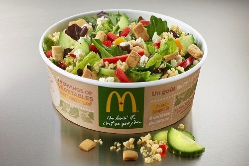 McDonald's Greek Salad with Kale