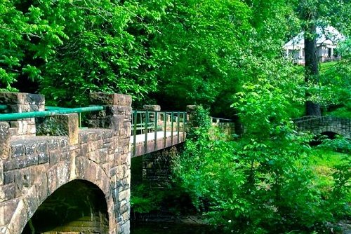 Footbridges at Ritter Park, Huntington, WV