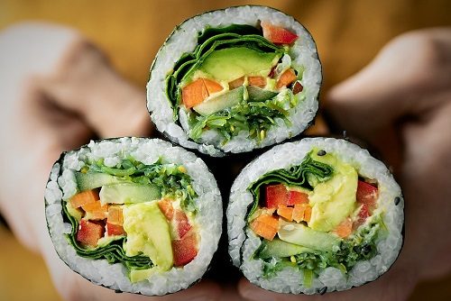 Vegan Sushi Burritos
