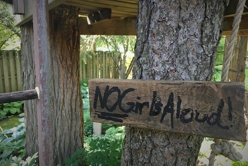 Treehouse Diversity Warning