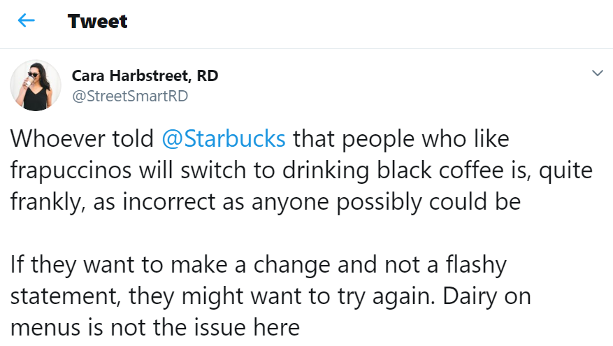 No Milk at Starbucks