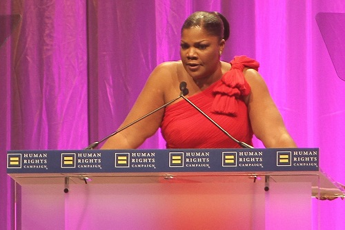 Mo'Nique at the 2010 HRC National Dinner