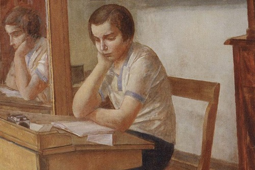 The Girl at the Desk