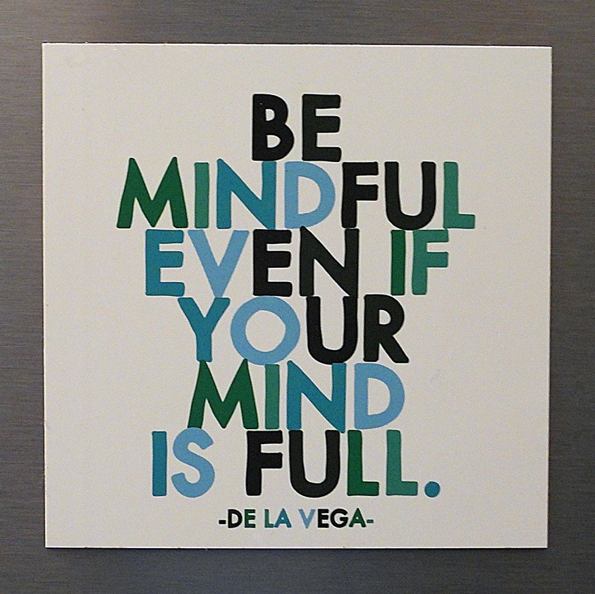 Mindful Fridge Magnet
