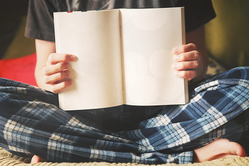 Pajamas and a Blank Page