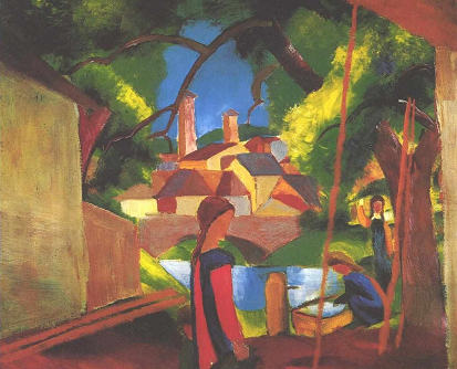 Children at the Fountain