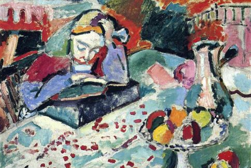 Interior with a Girl Reading