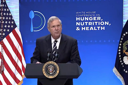 Agriculture Secretary Tom Vilsack Speaks at the White Conference on Hunger, Nutrition, and Health