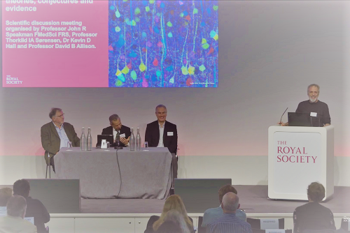 John Speakman Opens Conference on Obesity Causes