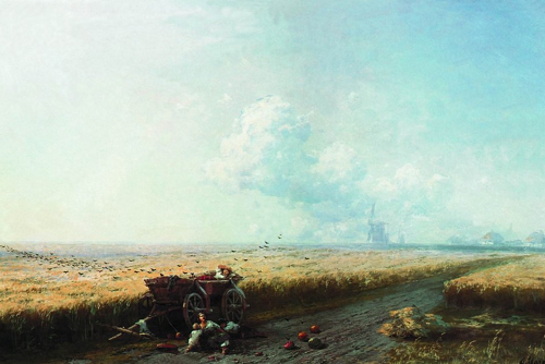 During the Harvest in Ukraine