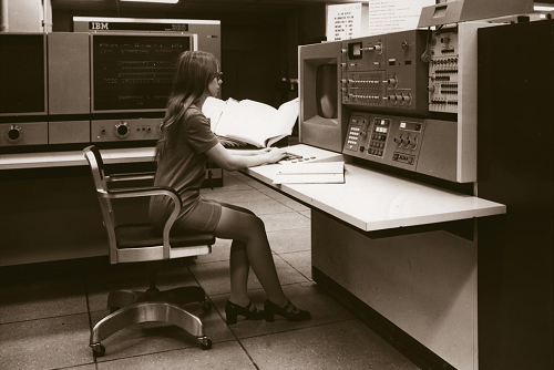 IBM 360 Computer at the NSA in 1971