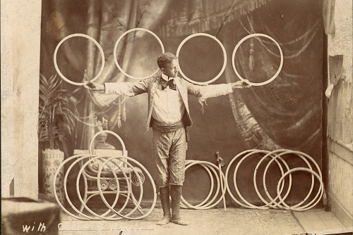 The Kratons Vaudeville Hoop Act