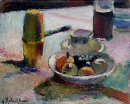 Fruit and Coffeepot
