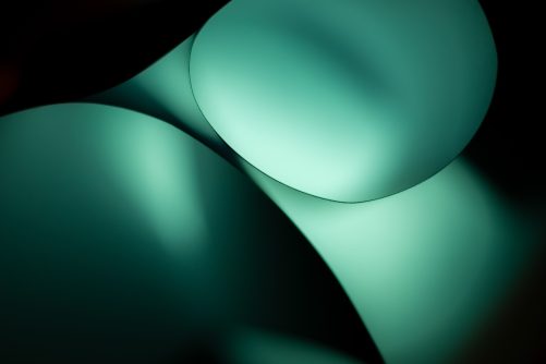 Illuminated Edges of Paper