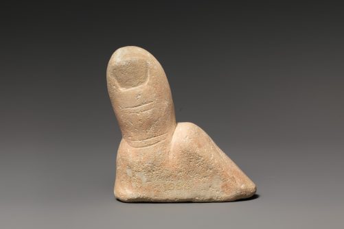 Limestone Votive Toe
