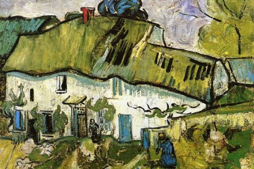 Farmhouse with Two Figures