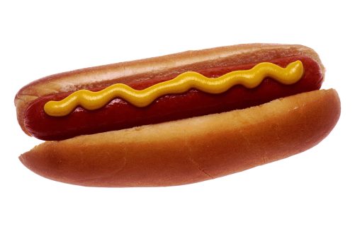 Hot Dog with Mustard