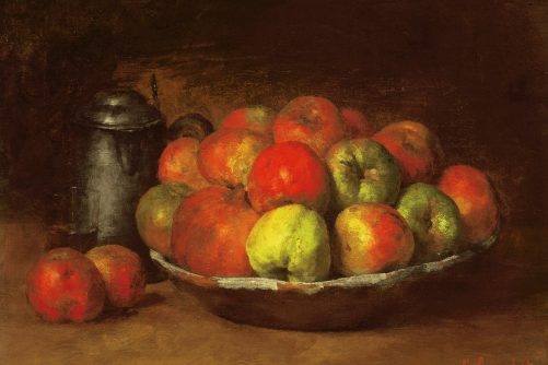 Still Life with Apples and Pomegranates