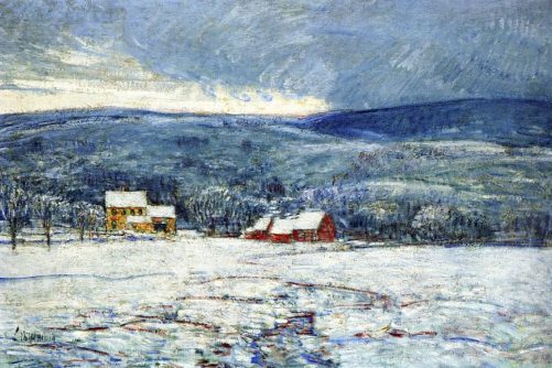 Winter in the Connecticut Hills