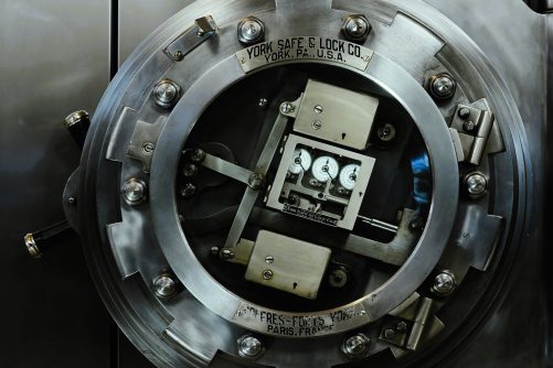 Bank Safe Door, photograph by Joaquim Alves Gaspar