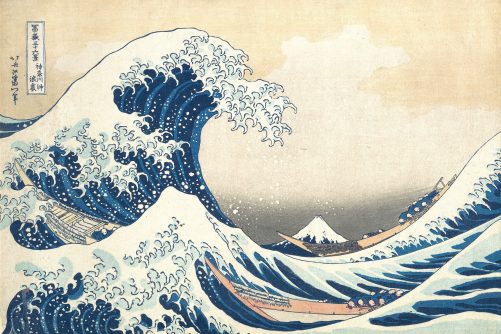 The Great Wave, woodblock print by Katsushika Hokusai