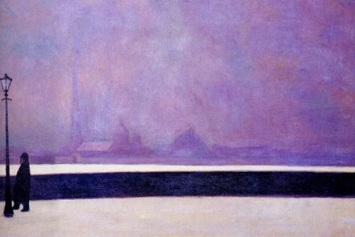 Neva, Light Fog, painting by Felix Vallotton