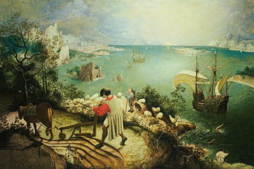 Landscape with the Fall of Icarus, painting by Pieter Bruegel the Elder