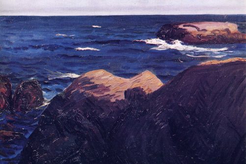 Deep Blue Sea, painting by John French Sloan