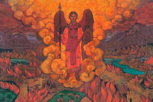 The Last Angel, painting by Nicholas Roerich