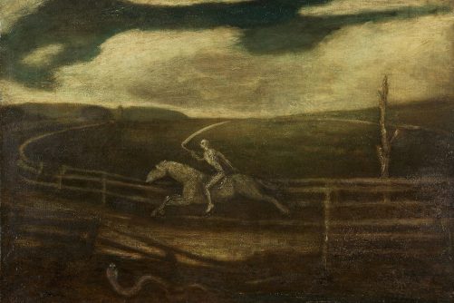 The Race Track, painting by Albert Pinkham Ryder