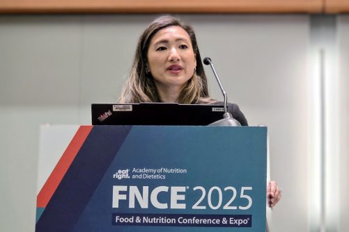 Ariana Chao at FNCE, photograph by Ted Kyle / ConscienHealth