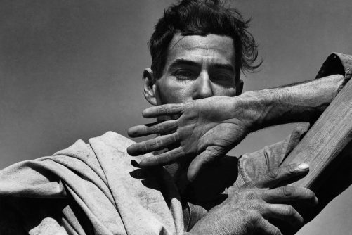 Migratory Cotton Picker, photograph by Dorothea Lange