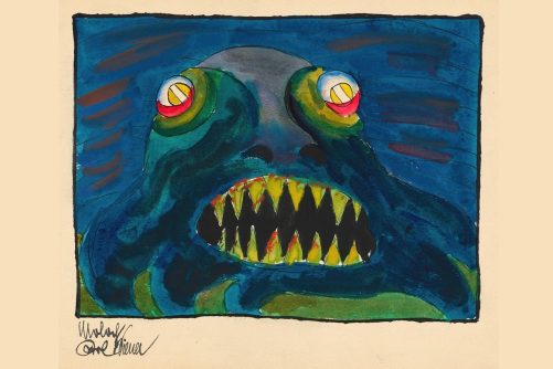 Moloch, painting by Karl Wiener