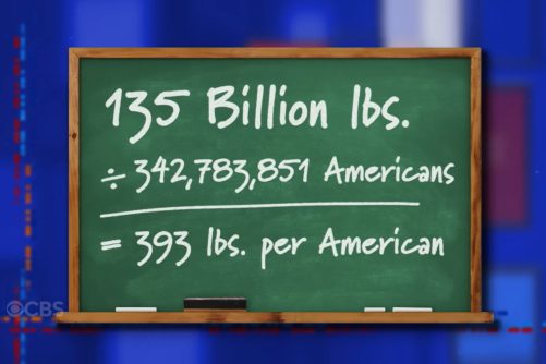 Pounds to Be Lost, outtake from a monologue by Stephen Colbert