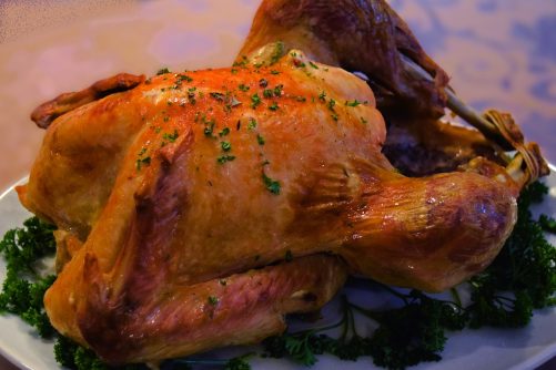 Roast Turkey, photograph by Mark Miller