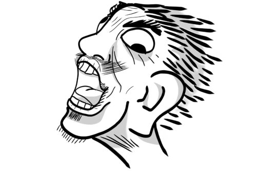 Absurd Face, illustration by Fazoffic